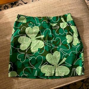 Loudmouth shamrock skort